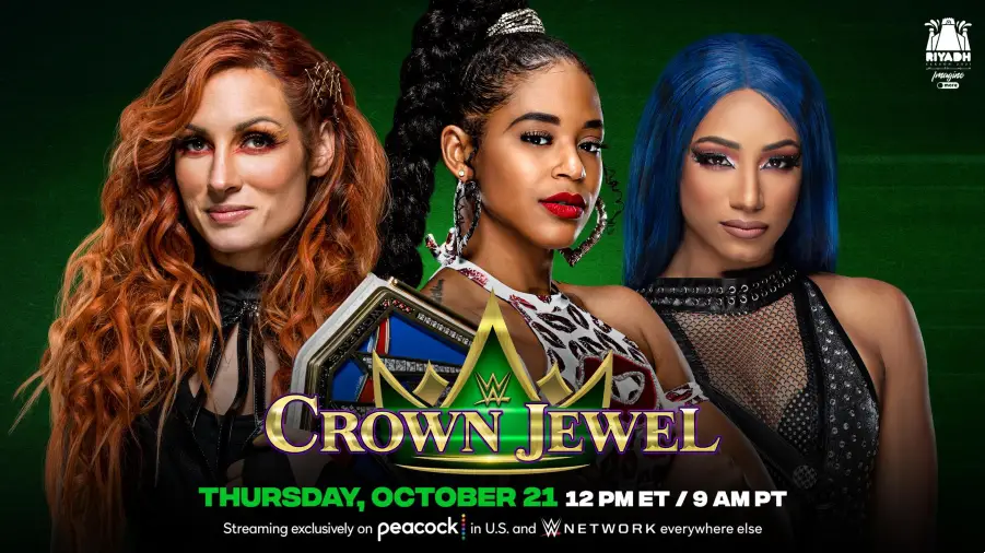 Becky Lynch Vs. Bianca Belair Vs. Sasha Banks Announced For WWE Crown Jewel - Cultaholic